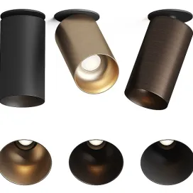 Modular lighting instruments minude